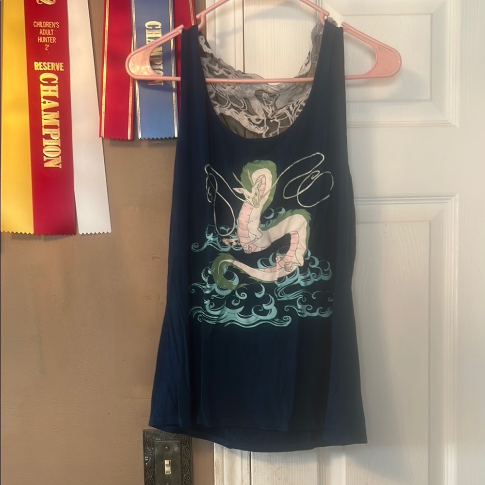 Spirited Away Haku tank top